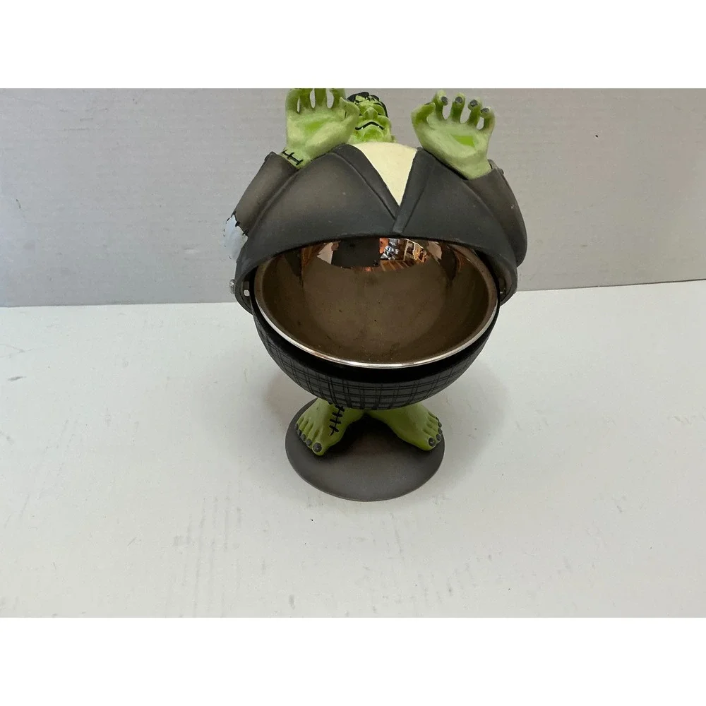 Department 56 Frankenstein Figurine Round Hinged Halloween Decor Monster 7in